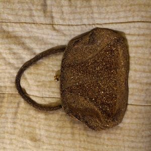 Vintage hand beaded purse